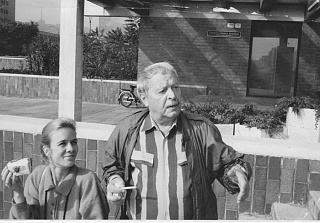 С женой Ириной Машковской. 1990 год, Братислава.