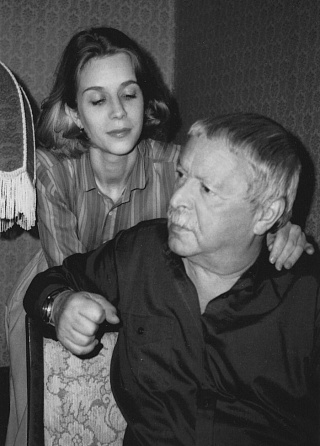 Юрий Левитанский с женой Ириной Машковской. Фото: О. Машковского